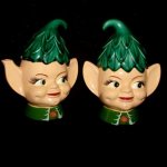 Vintage Elf Pixie Cream and Sugar set