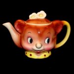 Vintage Enesco Dog or Bear? Teapot