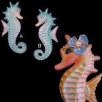 Large 12" Seahorse Wall Plaque