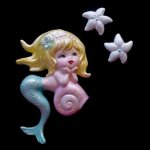 Two Small 1" Starfish