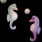 Medium Size Seahorse Wall Plaque