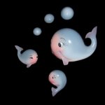 Wanda Whale or Her Babies Willie and Winnie