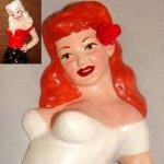 Monique Pinup Wall Plaque