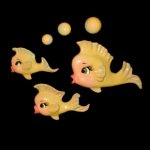 Wanda Fish Wall Plaque - One or Set of 3
