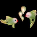 Amber or Audrey Fish Wall Plaque Set